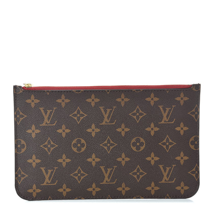 Louis Vuitton Monogram Neverfull MM GM Pochette Cherry 1 of 6