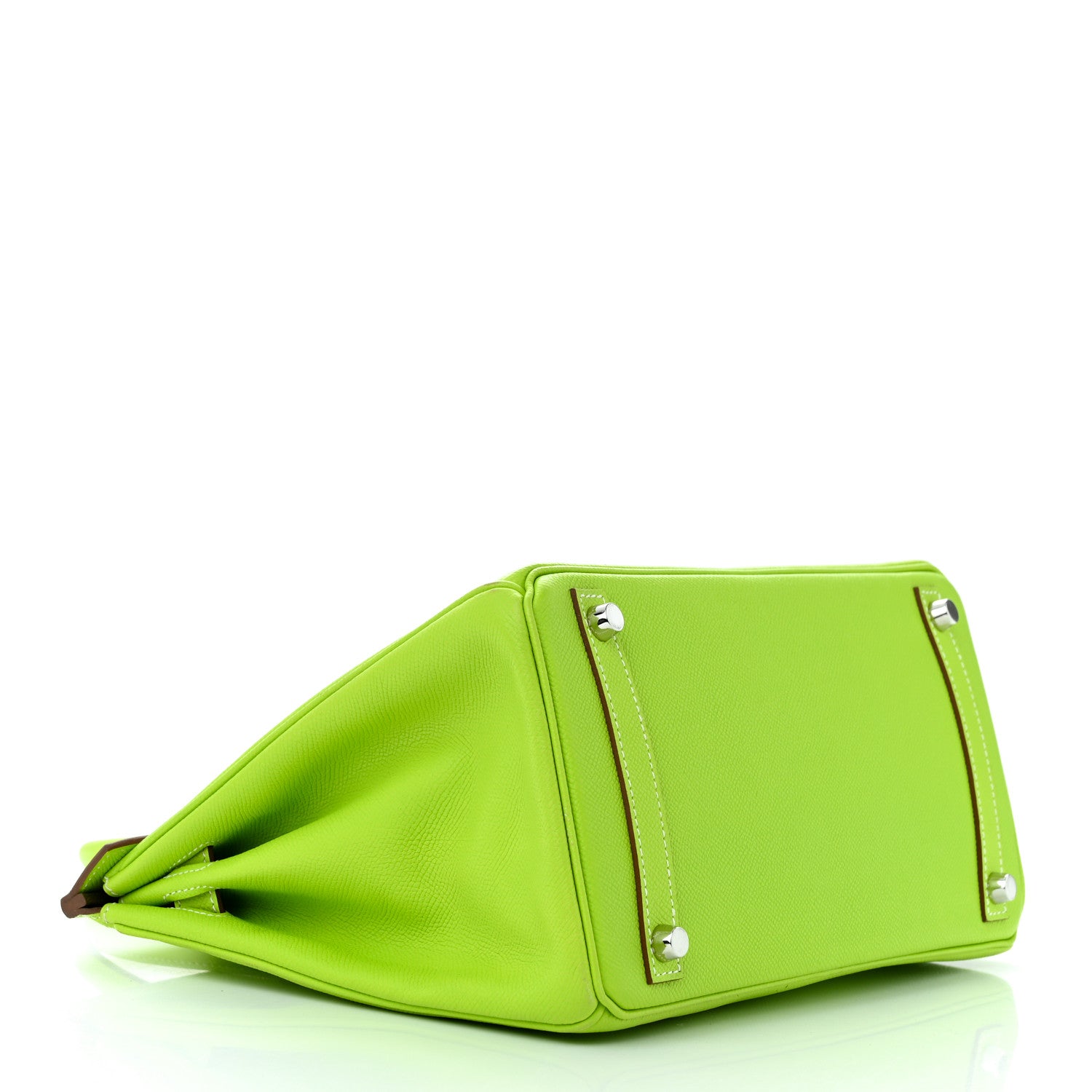 Hermes Epsom Candy Birkin 30 Kiwi Lichen 4 of 19