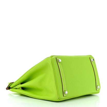 Hermes Epsom Candy Birkin 30 Kiwi Lichen 4 of 19