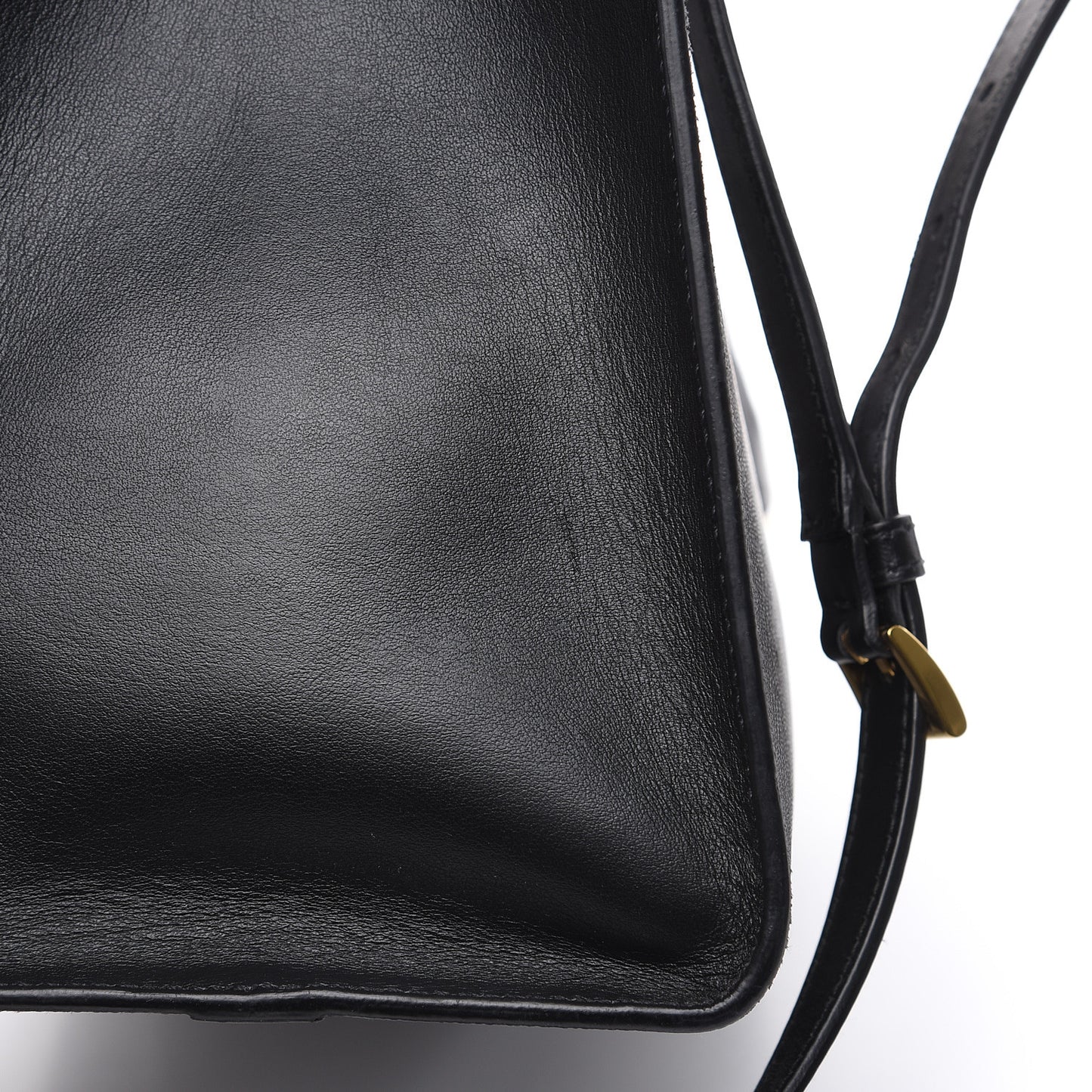 Saffiano Soft Calfskin Tote Black