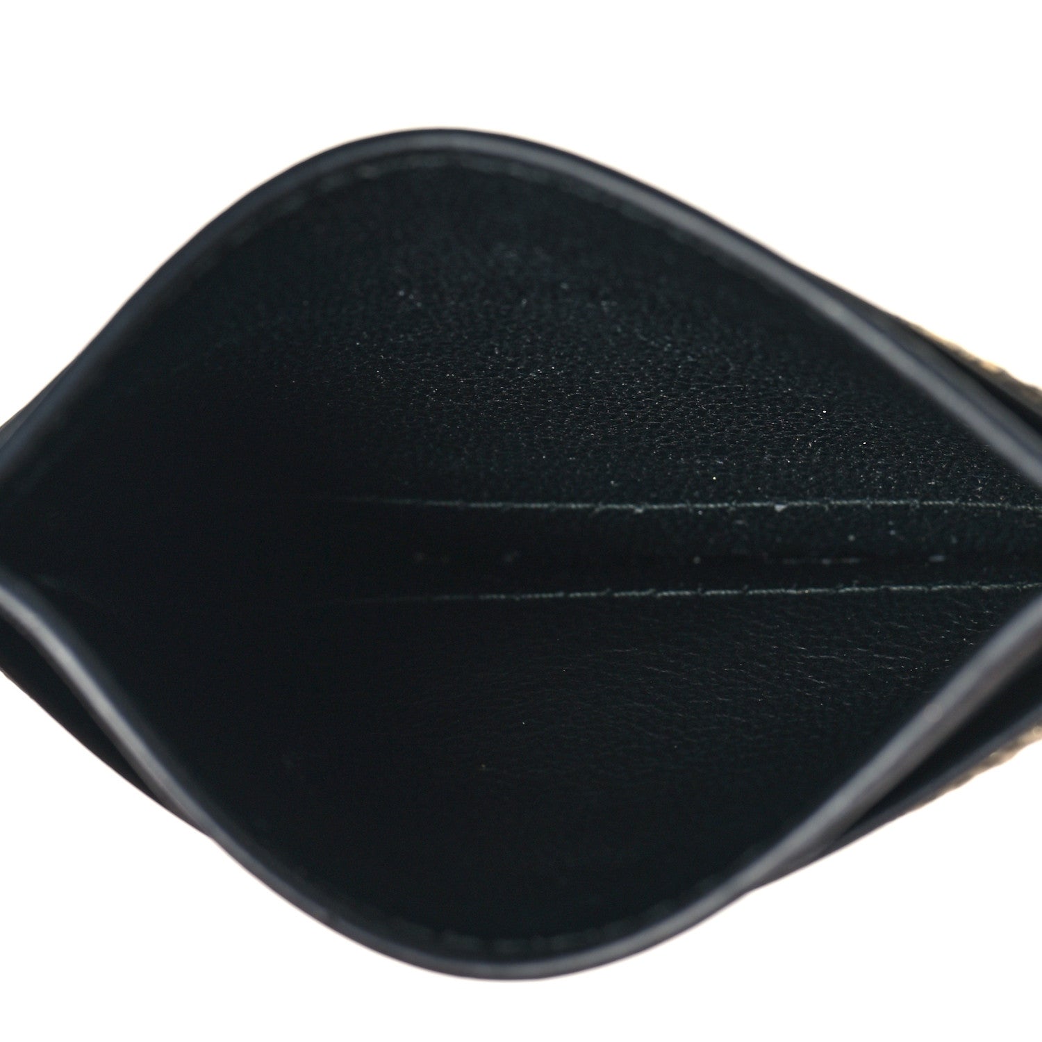 Gucci GG Supreme Monogram Bees Card Holder Black 5 of 7