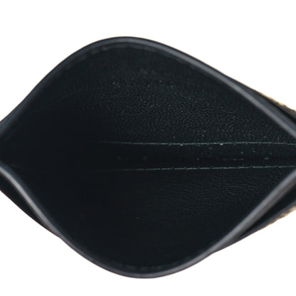 Gucci GG Supreme Monogram Bees Card Holder Black 5 of 7