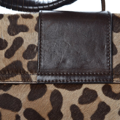 Dolce & Gabbana Pony Hair Shoulder Bag Leopard 15 of 18