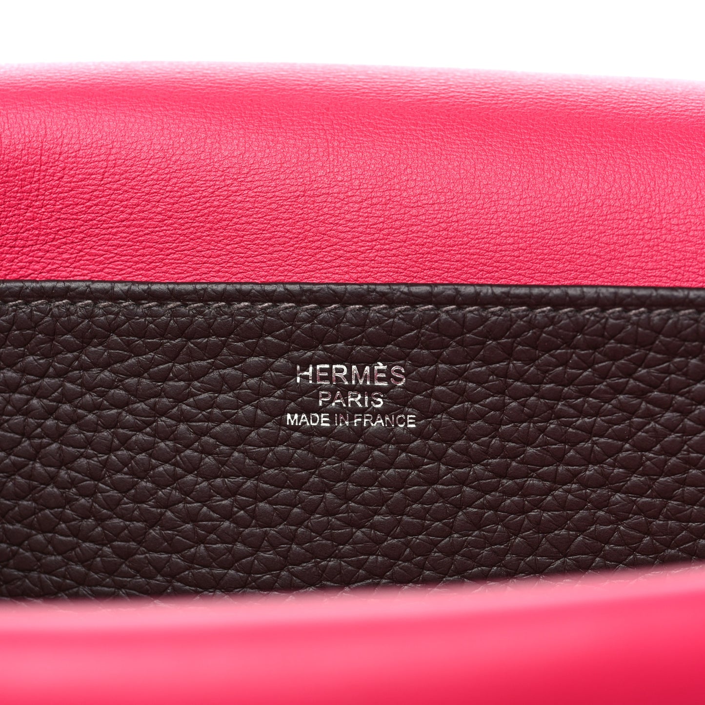 Taurillon Clemence Verso Halzan 25 Rouge Sellier Framboise