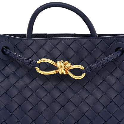 Bottega Veneta Nappa Intrecciato Small Andiamo Shoulder Bag Duke 7 of 9