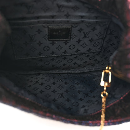 Louis Vuitton Jacquard Quilted Monogram Altair Clutch Marine 5 of 7