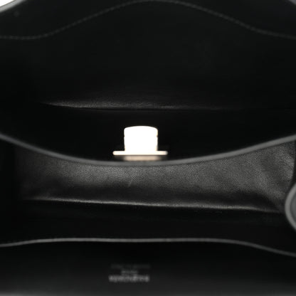 Balenciaga Natural Smooth Calfskin Mini Rodeo Top Handle Handbag Black 5 of 10