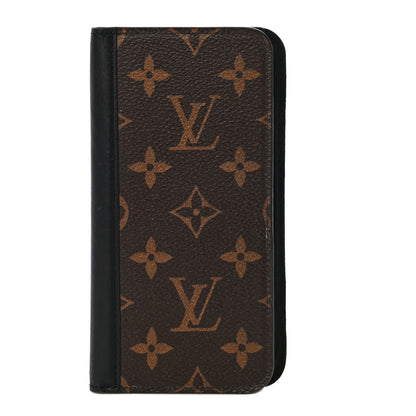 Louis Vuitton Monogram iPhone 11 Folio Case Black 1 of 10