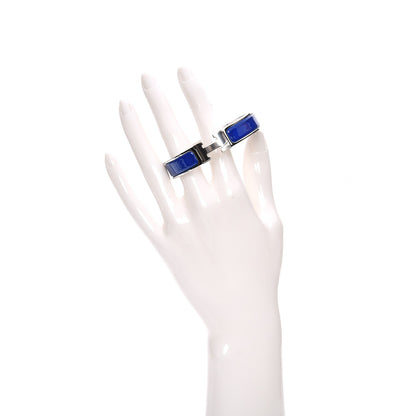 Hermes Narrow Enamel Clic Clac H Bracelet PM Bleu Royal 2 of 5