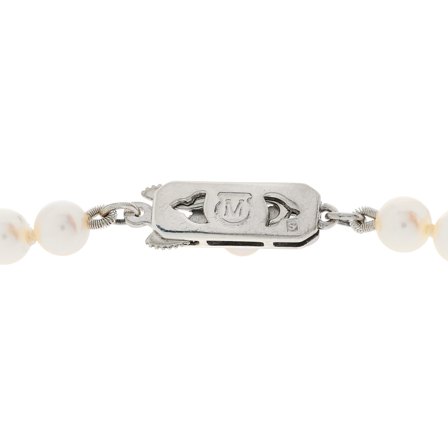 Sterling Silver Akoya Pearl 5-5.5mm Strand Necklace