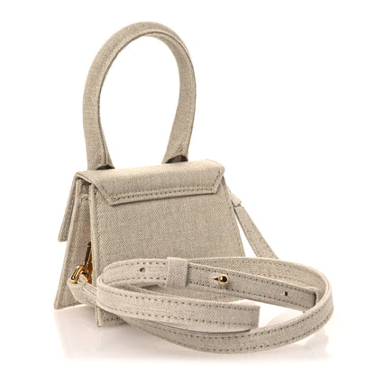 Jacquemus Linen Le Chiquito Light Greige 3 of 12