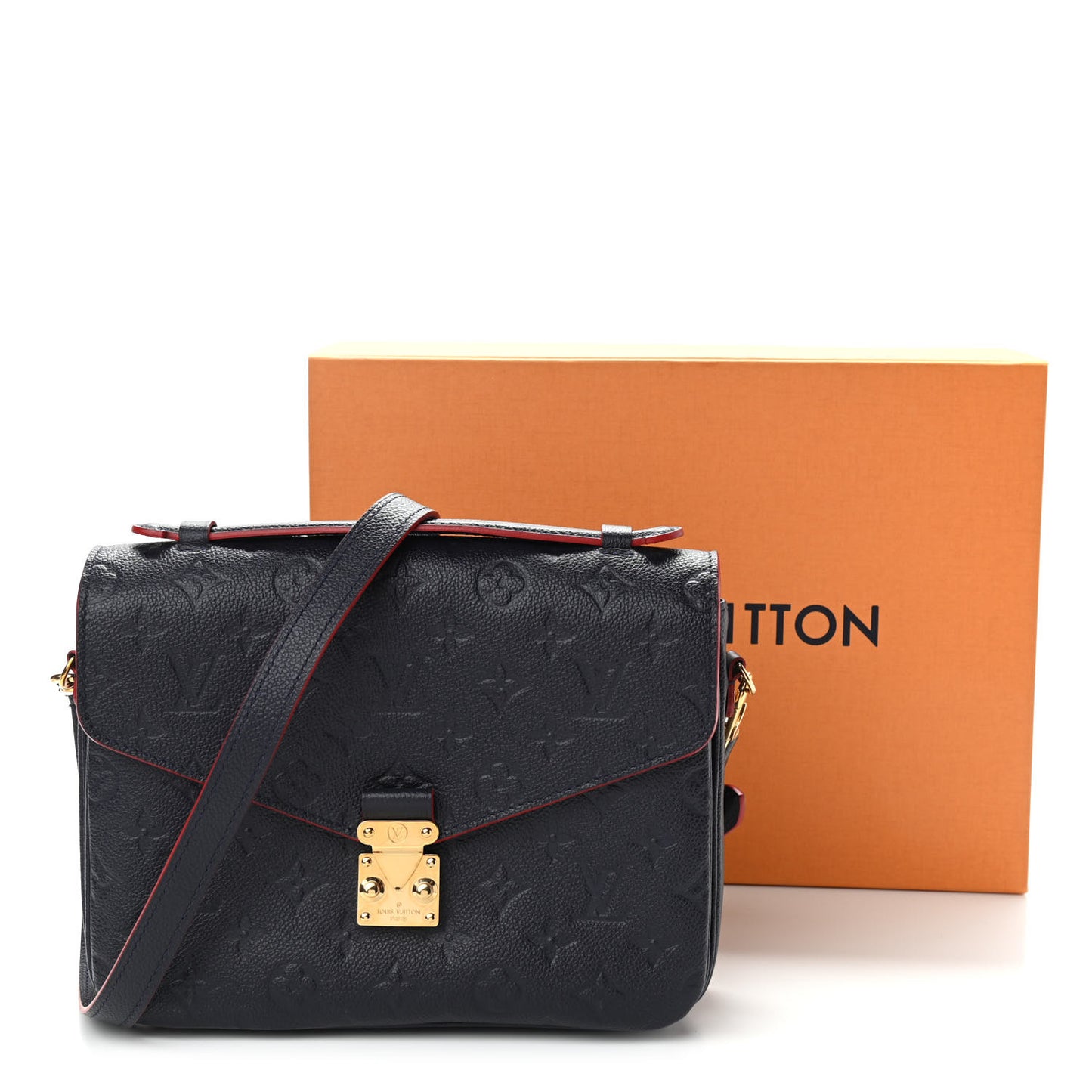 Empreinte Pochette Metis Marine Rouge