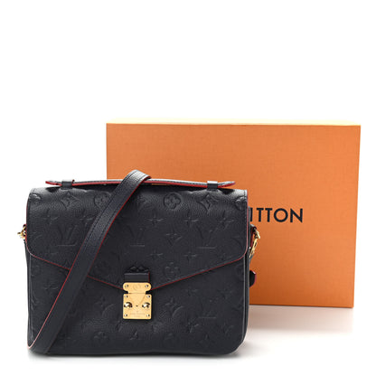 Louis Vuitton Empreinte Pochette Metis Marine Rouge 11 of 11