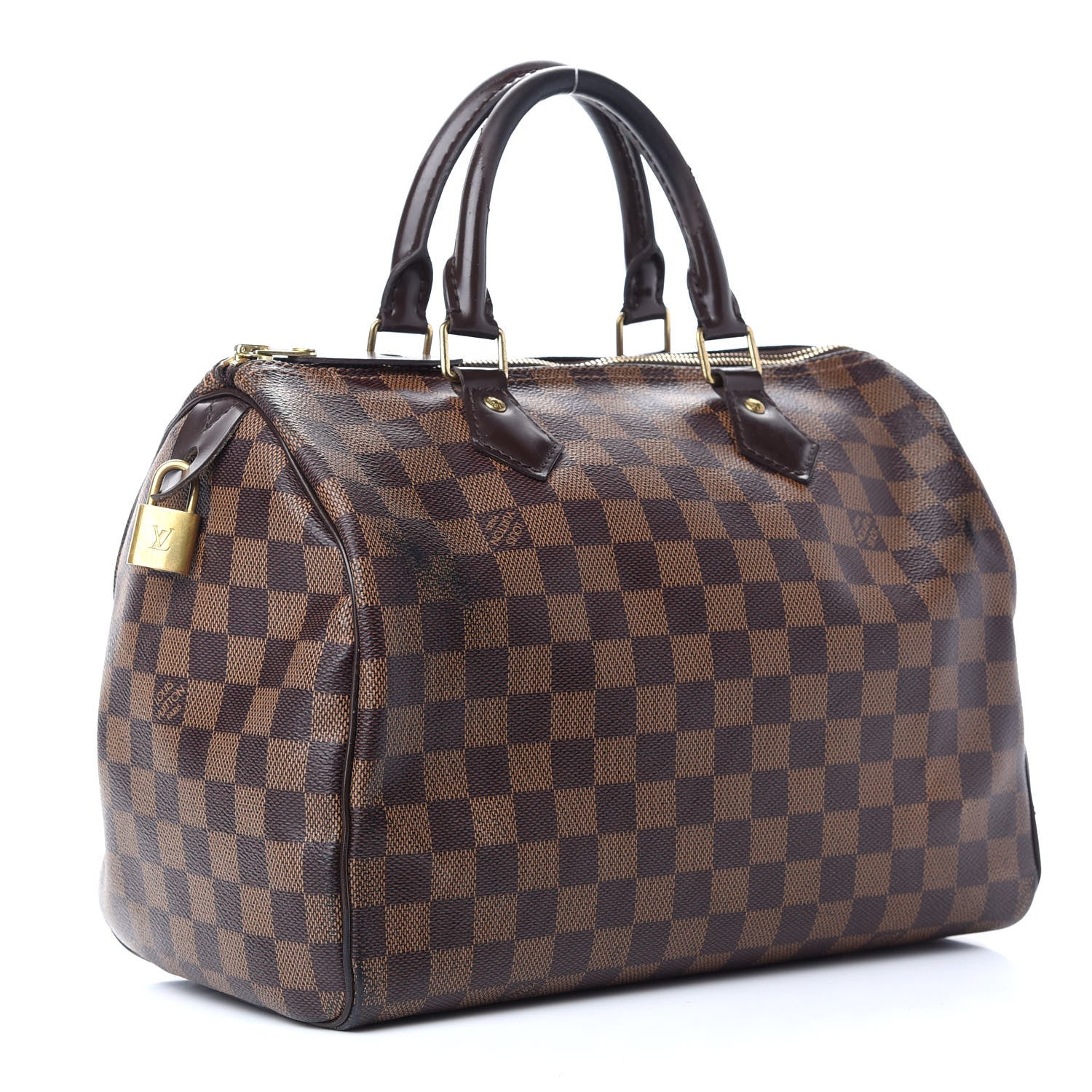 Louis Vuitton Damier Ebene Speedy 30 3 of 15