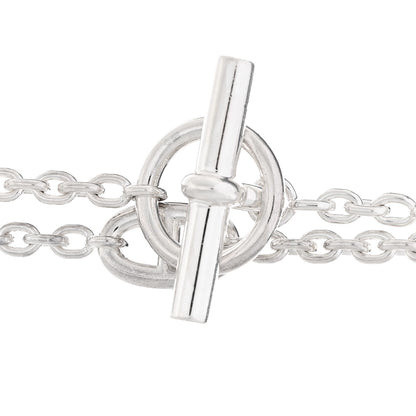 Hermes Sterling Silver Farandole Necklace 160 4 of 5
