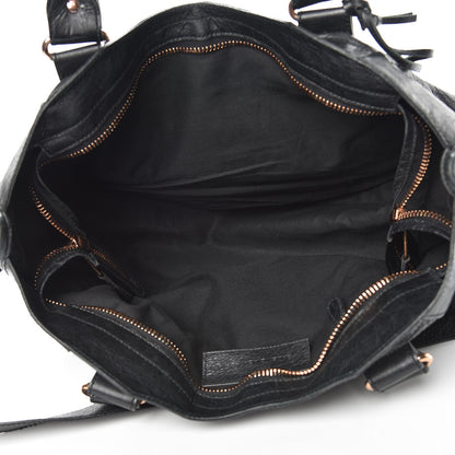 Balenciaga Agneau Giant 21 Rose Gold Hardware Part Time Black 6 of 11