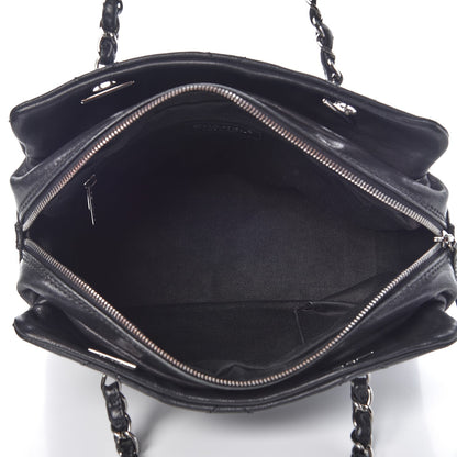 Chanel Calfskin Small Diamond Stitch Tote Black 5 of 10
