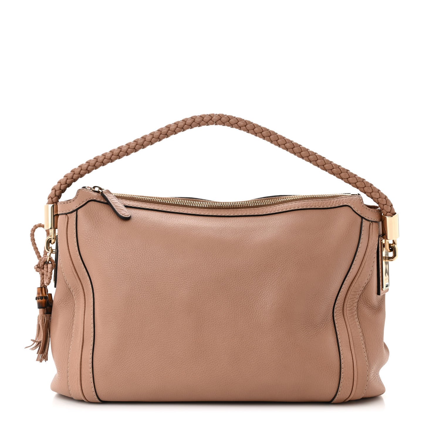 Pebbled Calfskin Medium Bella Hobo Pink