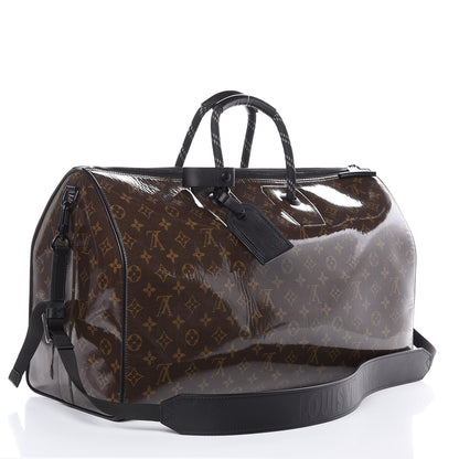 Louis Vuitton Monogram Glaze Keepall Bandouliere 50 3 of 11