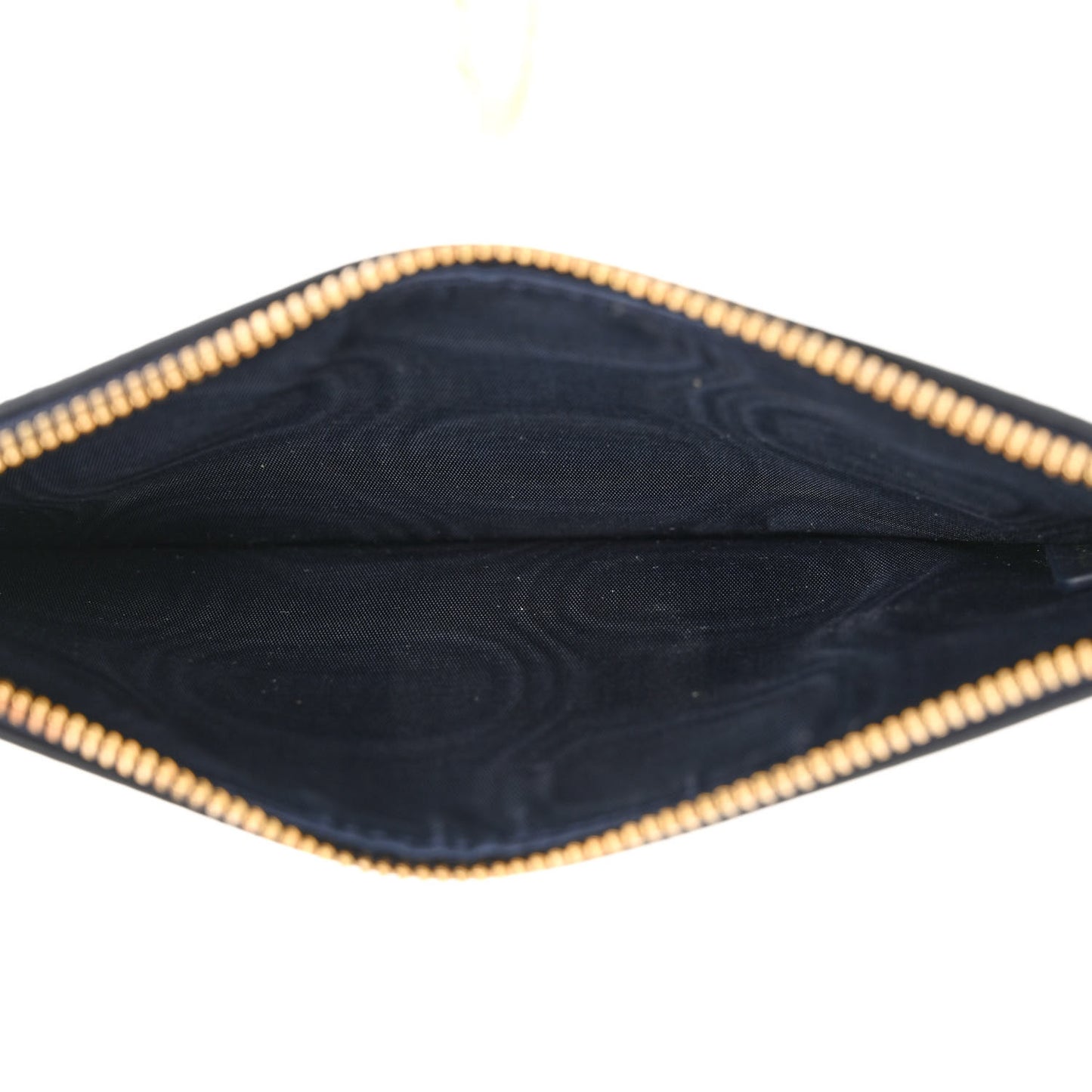 Oblique Bobby East West Pouch With Chain Blue