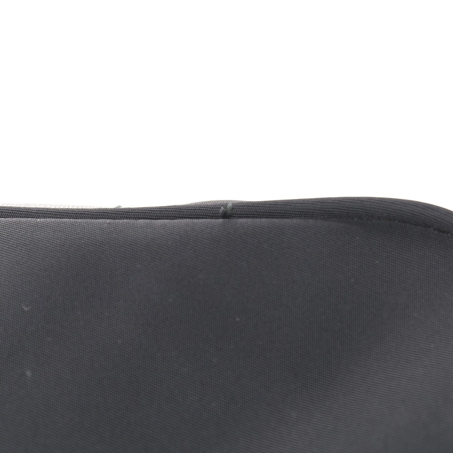 Nylon Tessuto Messenger Bag Black