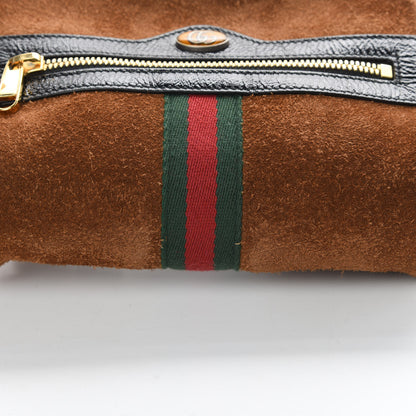 Gucci Suede Small Ophidia Belt Bag 75 30 Brown 11 of 13