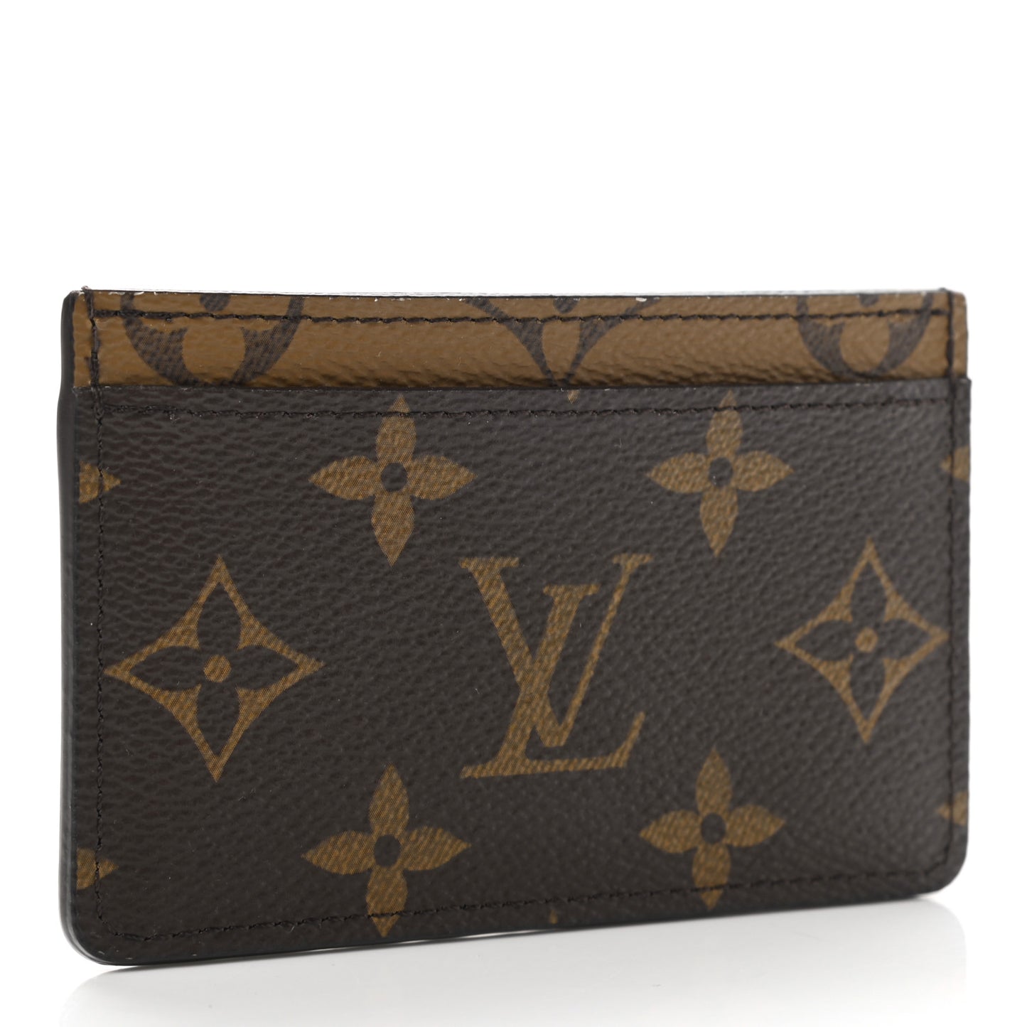 Reverse Monogram Card Holder