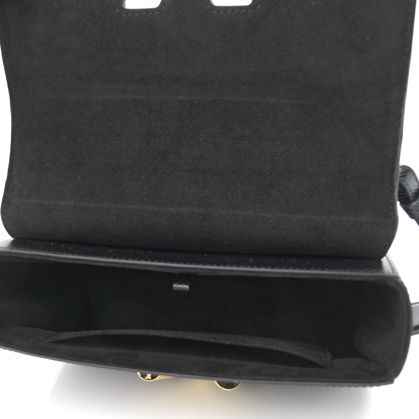 Epi Twist Shoulder Bag MM Black