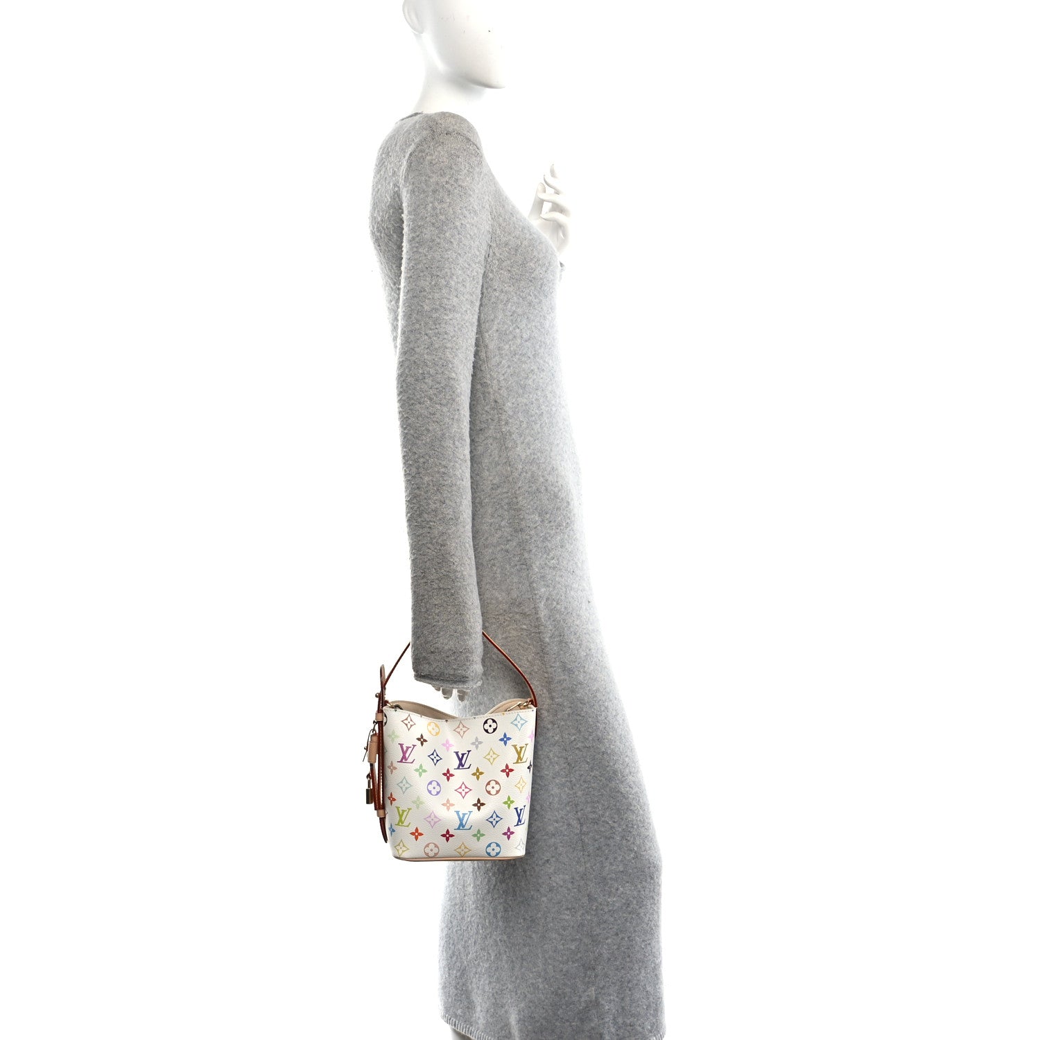 Louis Vuitton LV X TM Monogram Multicolor All In BB White 2 of 11
