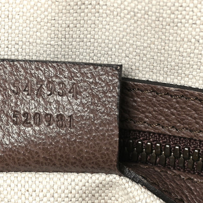 Gucci GG Supreme Monogram Web Medium Ophidia Messenger Bag Brown 7 of 9