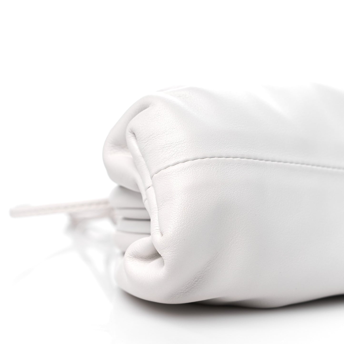Butter Calfskin The Mini Pouch Chalk