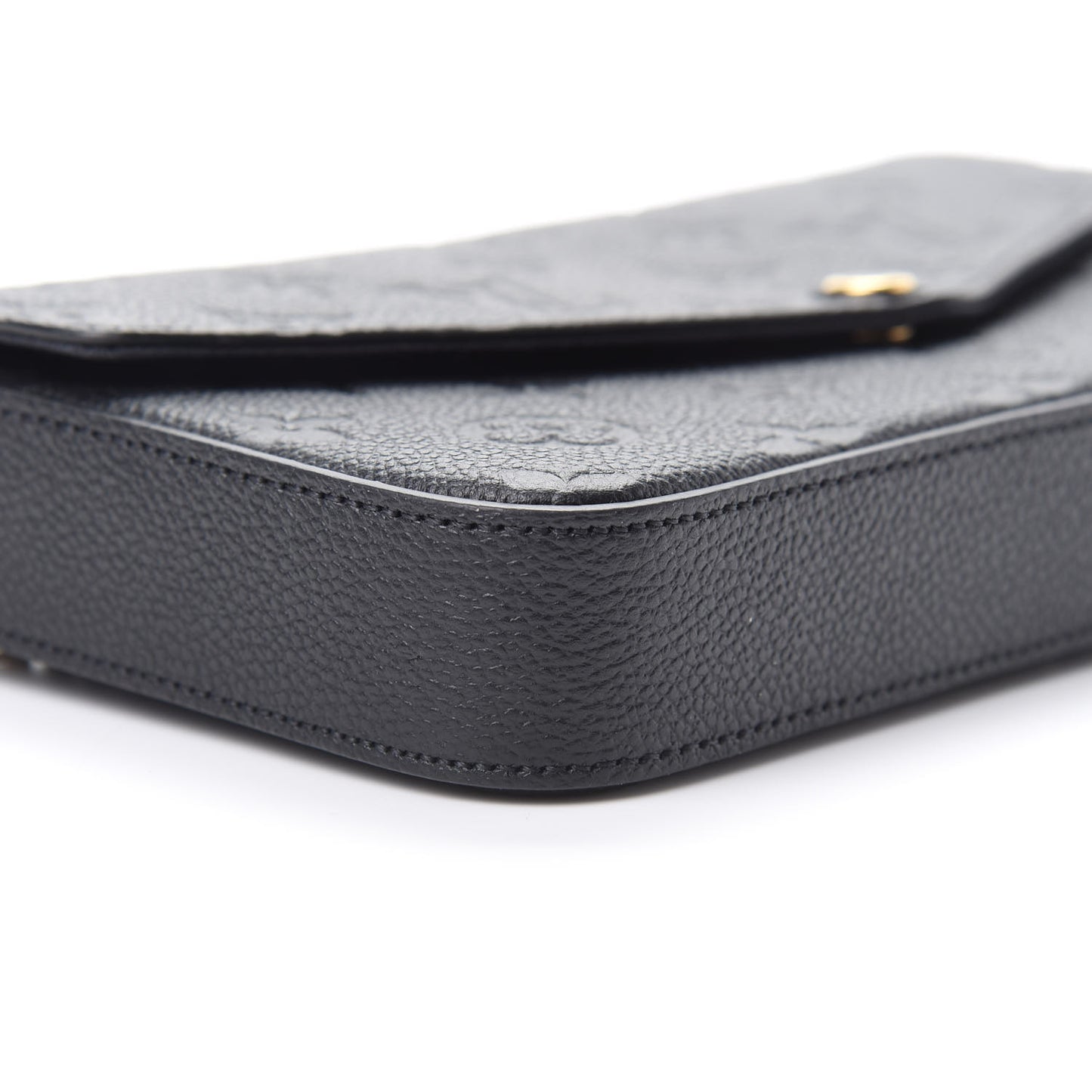 Empreinte Pochette Felicie Chain Wallet Black