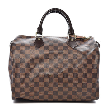 Louis Vuitton Damier Ebene Speedy 30 1 of 14