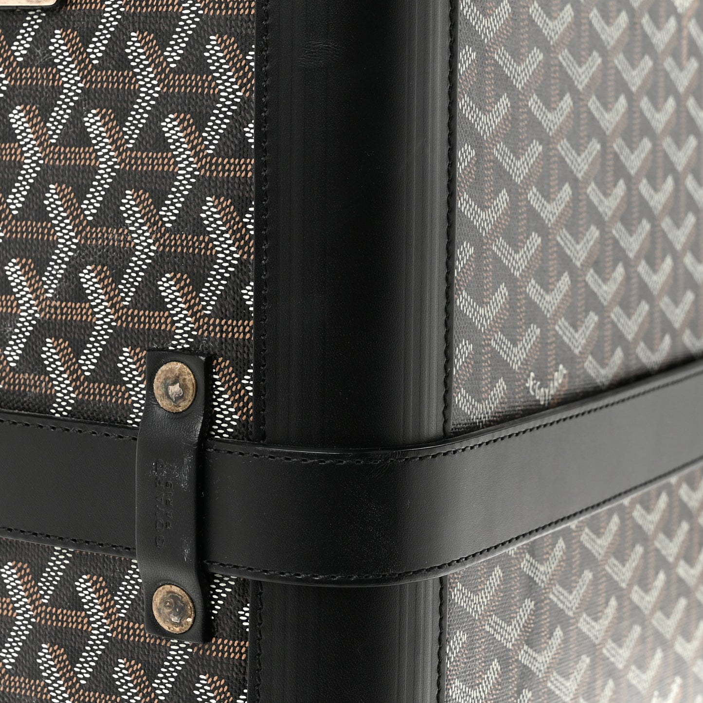 Goyardine Bourget PM Black