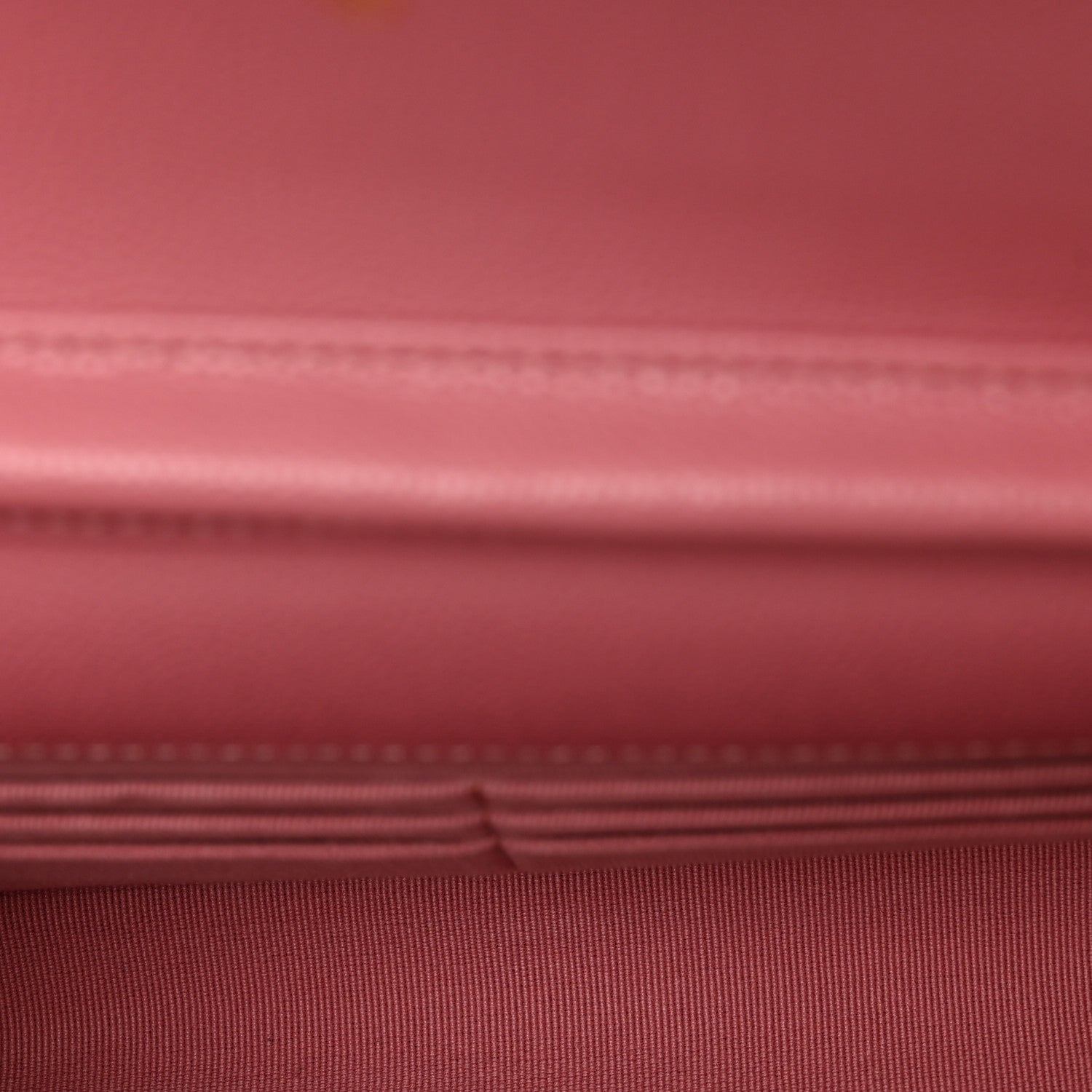 Chanel Caviar Quilted Wallet on Chain WOC Pink 5 of 11