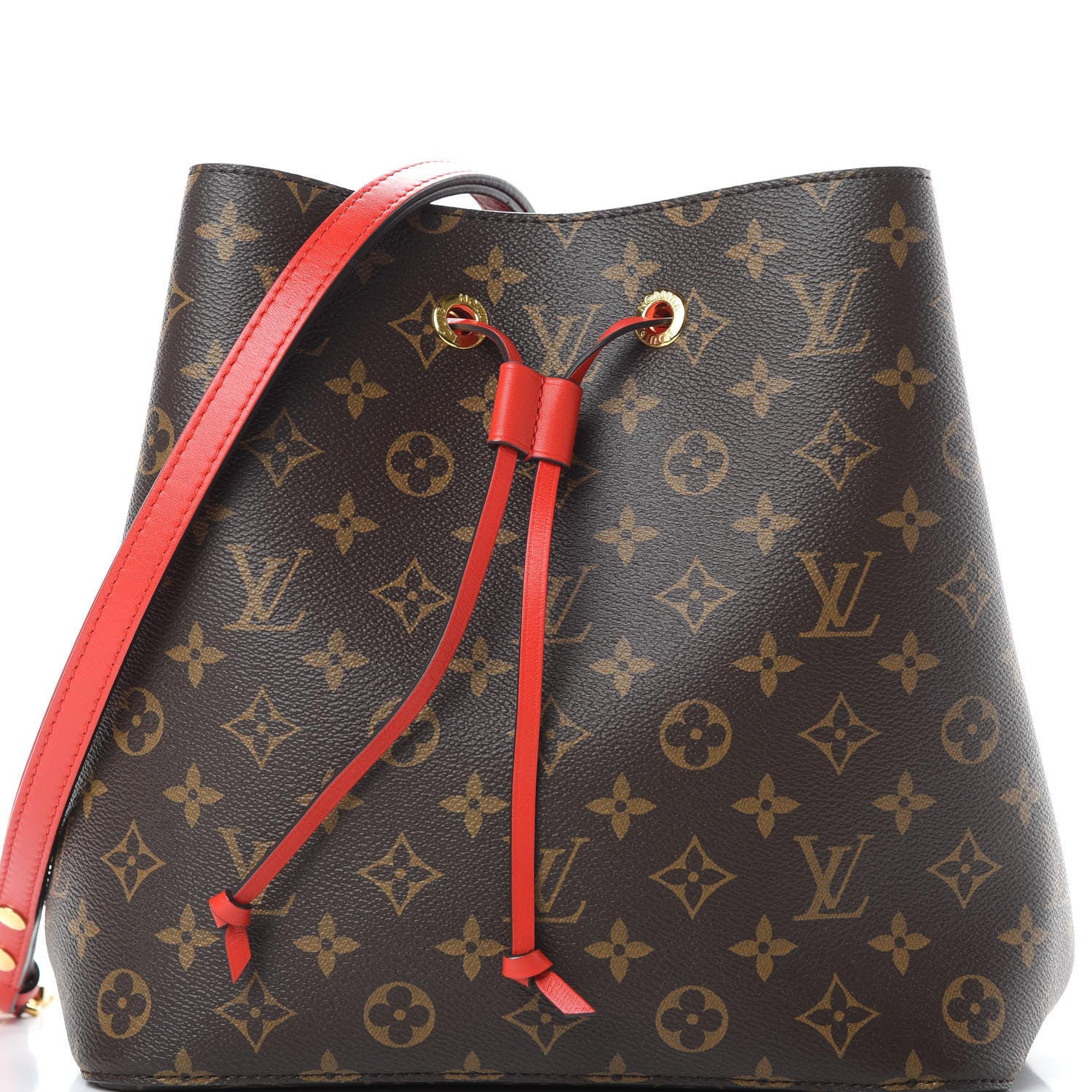 Louis Vuitton Monogram Neonoe MM Coquelicot 8 of 13