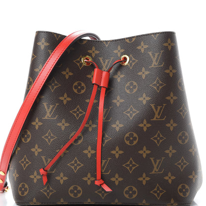Louis Vuitton Monogram Neonoe MM Coquelicot 8 of 13