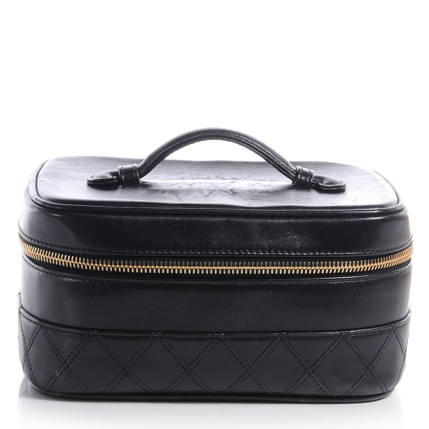 Chanel Lambskin Vanity Cosmetic Bag Black 1 of 9