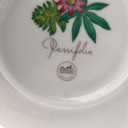 Hermes Porcelain Passifolia Bread and Butter Plate N°2 Set of 2 5 of 6