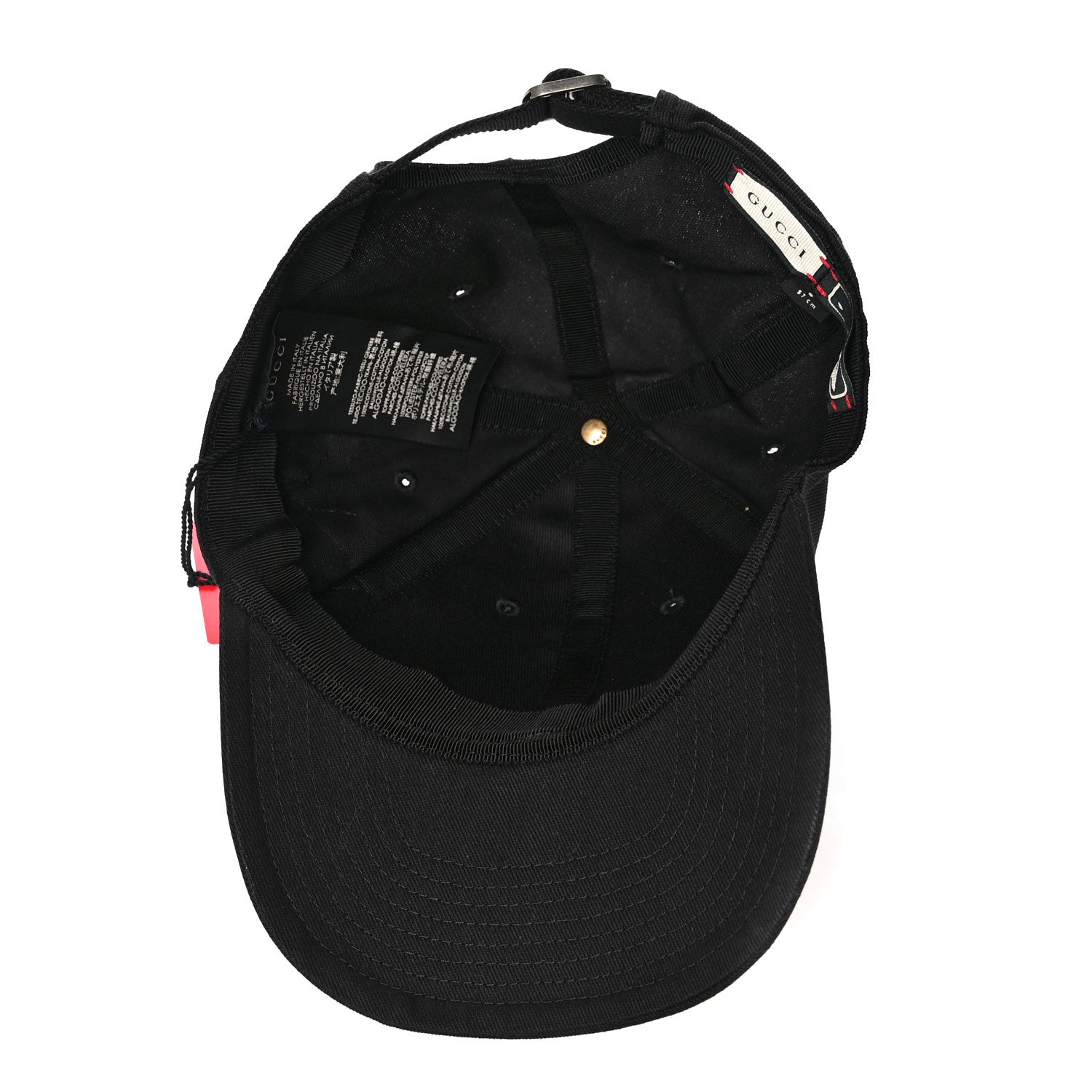 Gucci X MLB Cotton NY Yankees Baseball Hat 57-61 Black 4 of 10