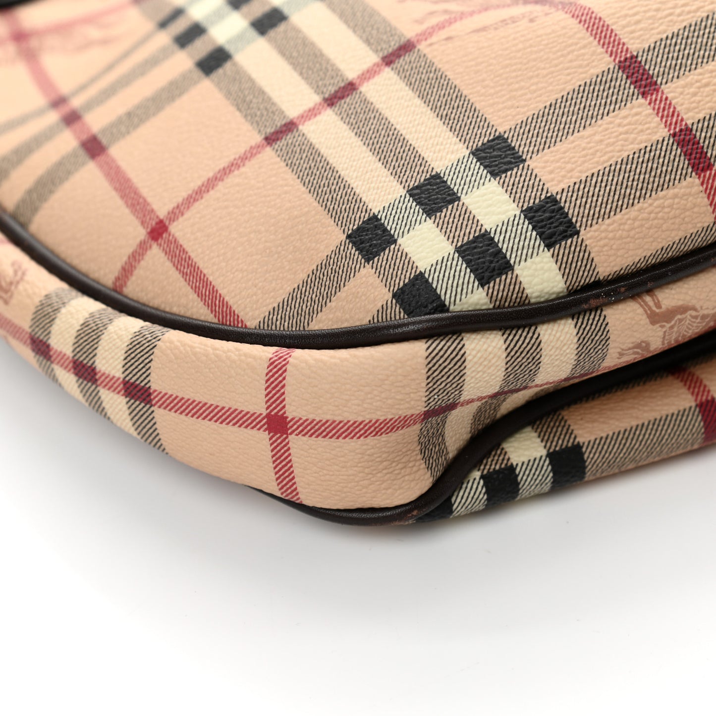 Haymarket Check Small Brooklyn Hobo Brown