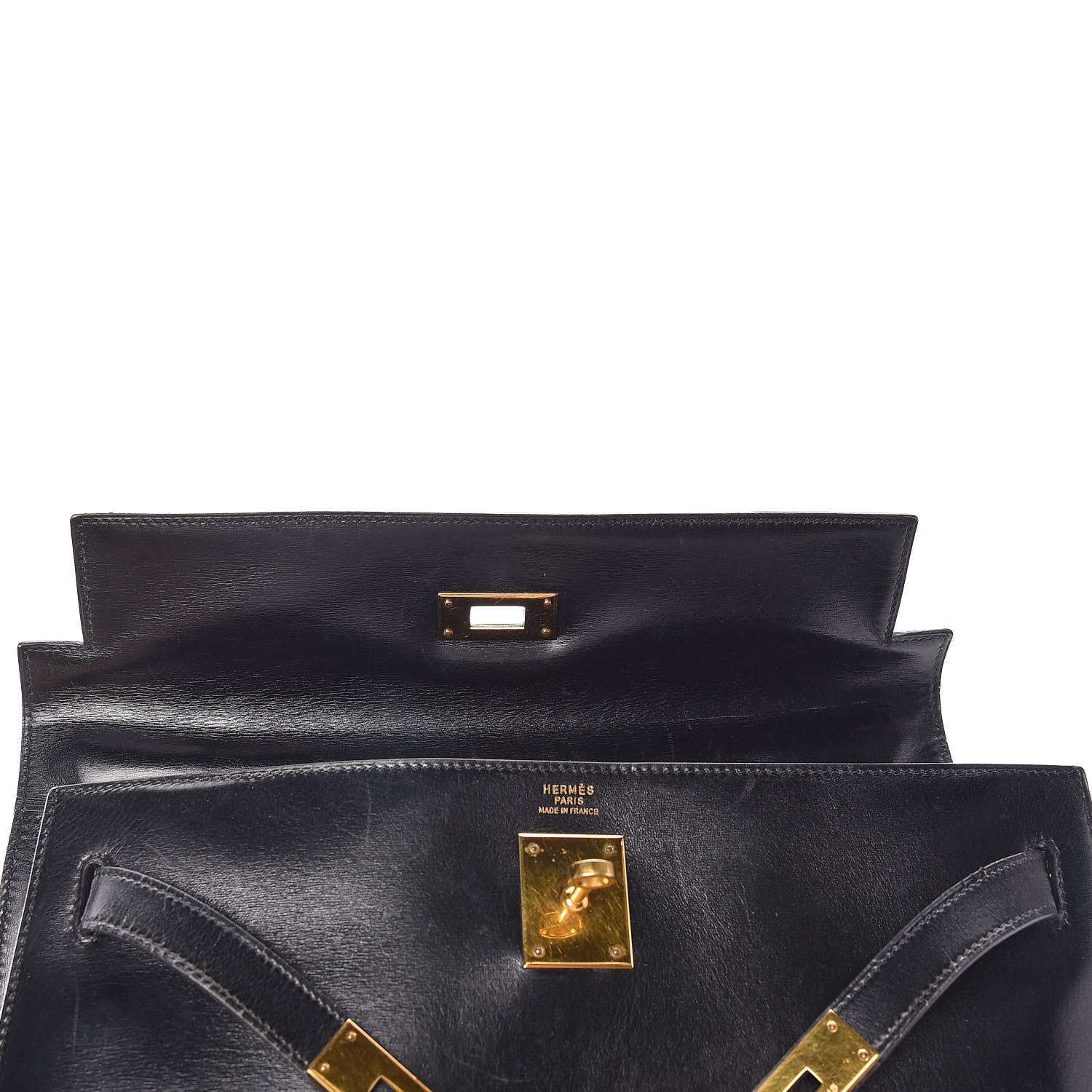 Hermes Box Kelly Sellier 32 Black 23 of 34