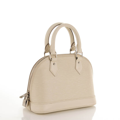 Louis Vuitton Epi Alma BB Ivory 3 of 9
