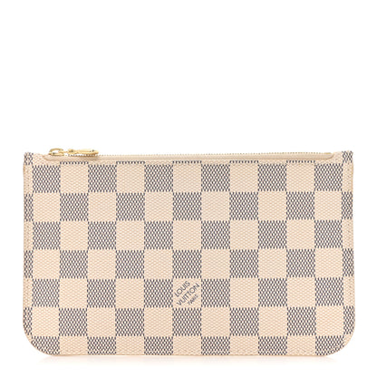 Louis Vuitton Damier Azur Neverfull PM Pochette 1 of 11