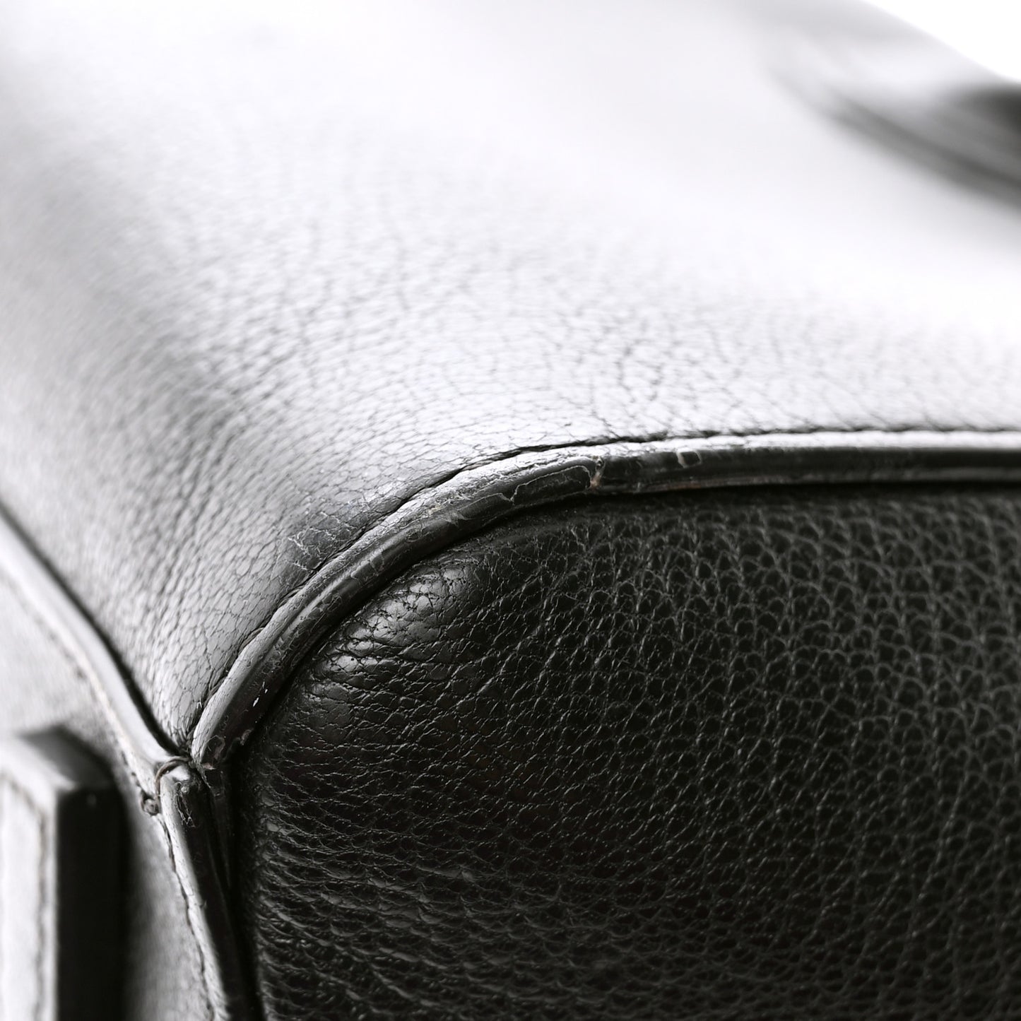 Sugar Goatskin Mini Antigona Black