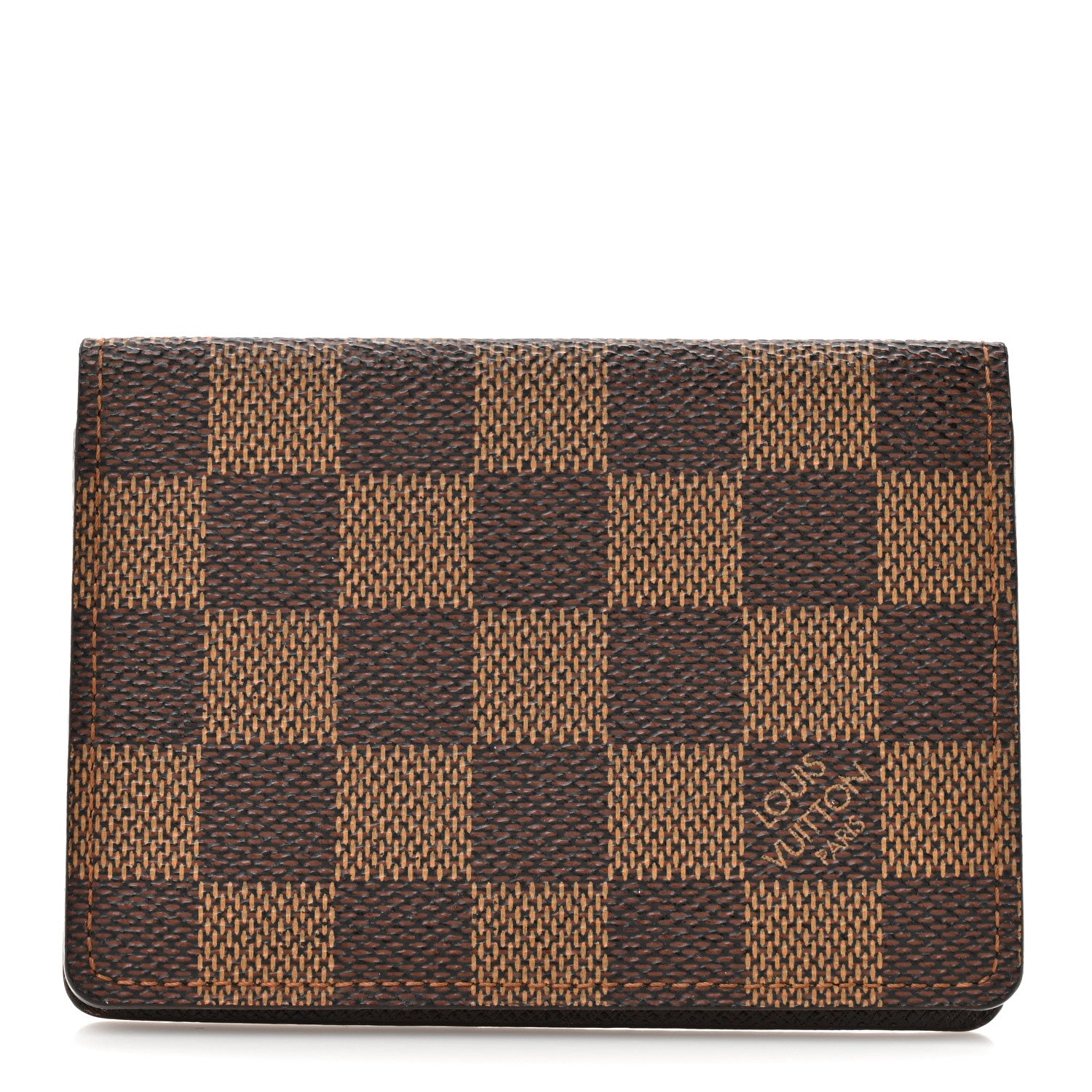 Louis Vuitton Damier Ebene Porte 2 Cartes Vertical Card Holder 1 of 6