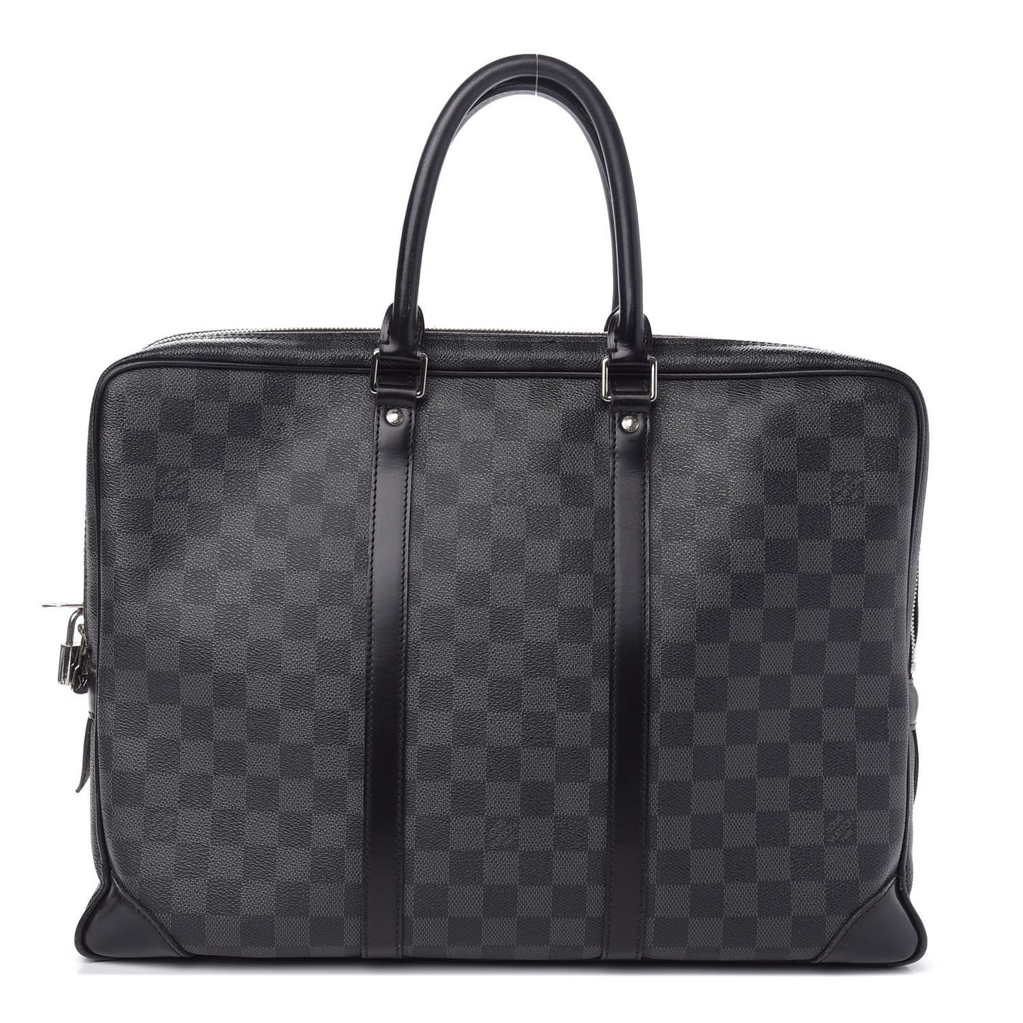 Damier Graphite Porte-Documents Voyage