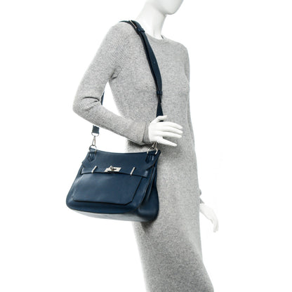 Hermes Taurillon Clemence Jypsiere 31 Bleu Saphir 2 of 7