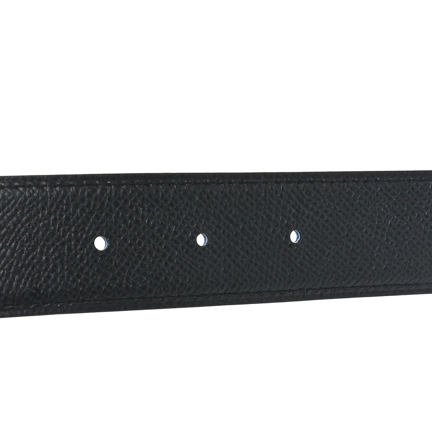 Hermes Epsom 32mm Belt Strap 80 32 Bleu Electrique Black 5 of 5