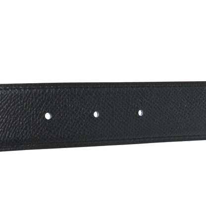 Hermes Epsom 32mm Belt Strap 80 32 Bleu Electrique Black 5 of 5